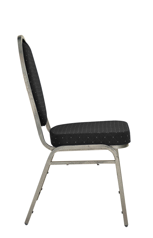 Bankettstuhl Milano-Plus Schwarz
